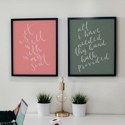 Great is Thy Faithfulness Christian Print And Hope Designs