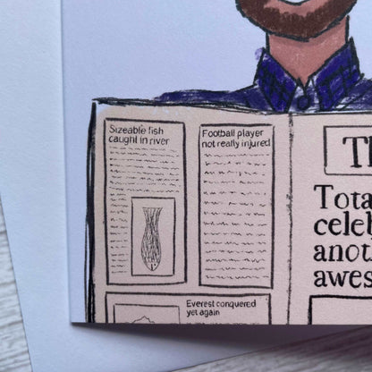 Happy birthday absolute legend And Hope Designs Greeting & Note Cards