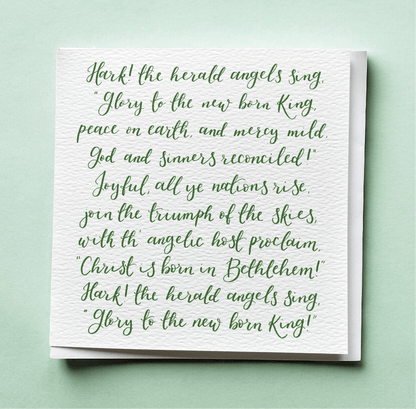 Hark the Herald Angels Sing Christian Christmas Card Pack And Hope Designs Cards