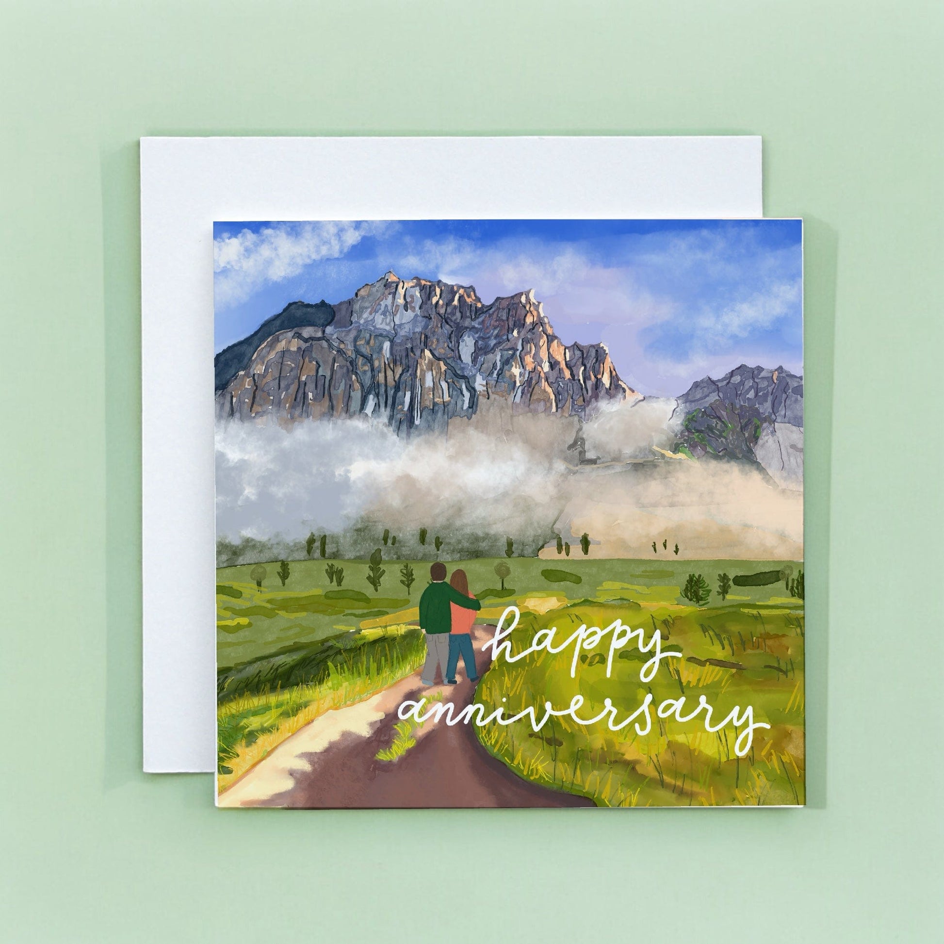 Hiking Anniversary Card And Hope Designs