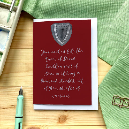 Humourous Christian Valentine's Day Card for men And Hope Designs Cards