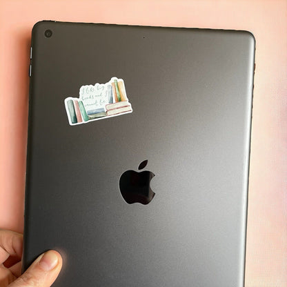 I like big books and I cannot lie - bookish sticker - vinyl And Hope Designs stickers
