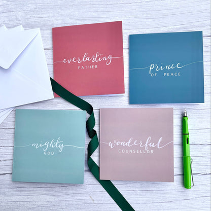 Isaiah 9:6 Christian Christmas Card Pack And Hope Designs Cards