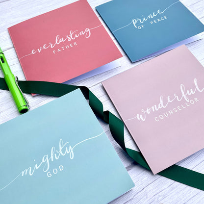 Isaiah 9:6 Christian Christmas Card Pack And Hope Designs Cards