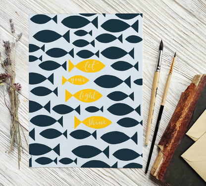 Let your light shine Print And Hope Designs Print