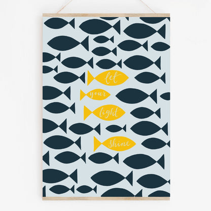 Let your light shine Print And Hope Designs Print