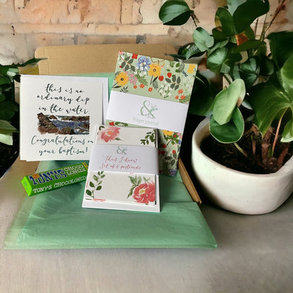 Letterbox gift with Christian journal Card number - specify And Hope Designs Letterbox Gift