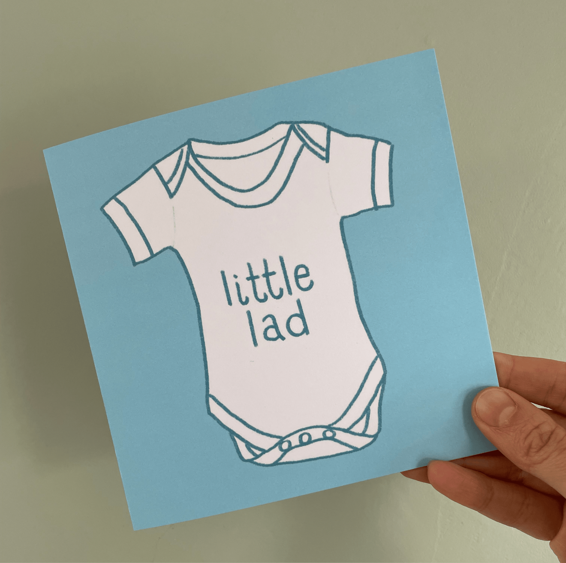 Little Lad Newborn Card For Boys And Hope Designs Cards