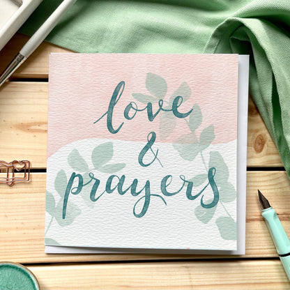 Love & Prayers Greeting Card And Hope Designs Cards