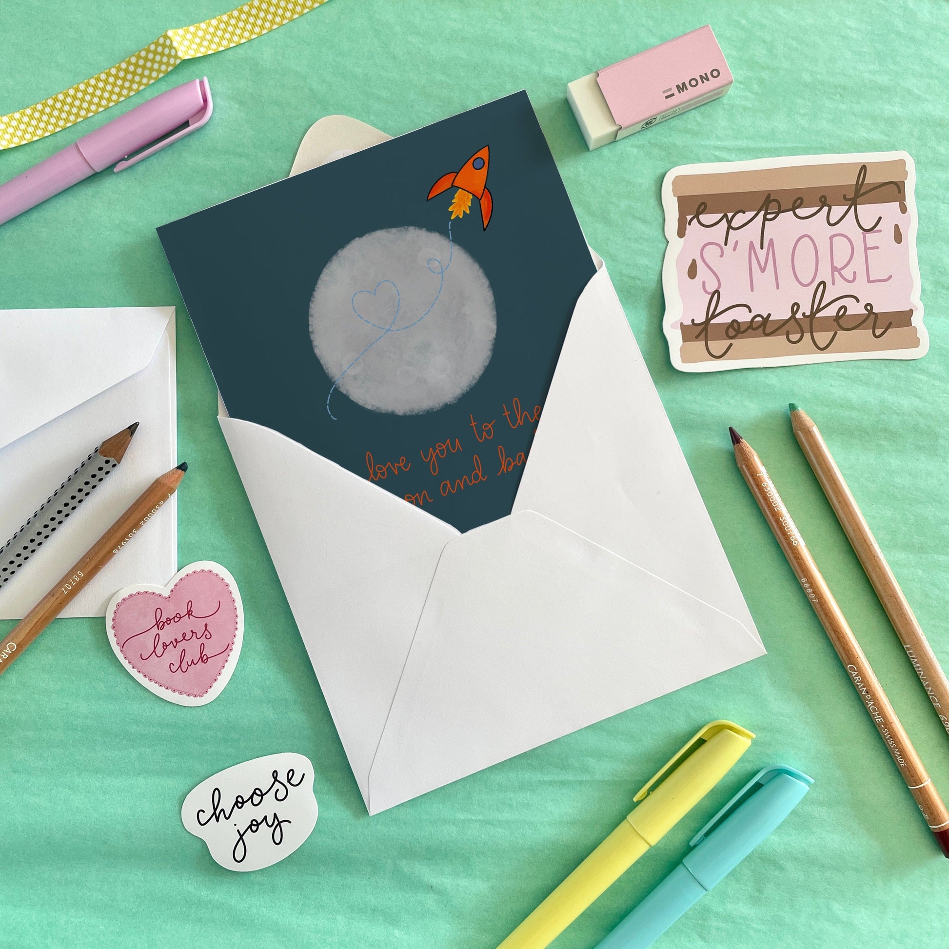 Love You To The Moon And Back Card And Hope Designs Cards