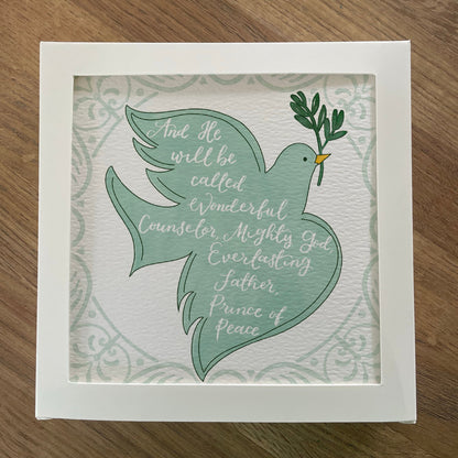 Names of Jesus Dove Christian Christmas Card Pack And Hope Designs Cards