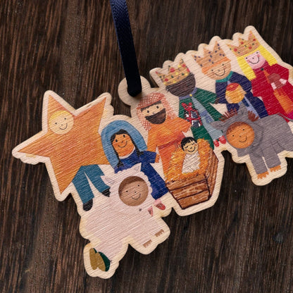 Nativity Christian Christmas Decoration And Hope Designs Baubles