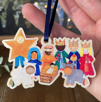 Nativity Christian Christmas Decoration And Hope Designs Baubles