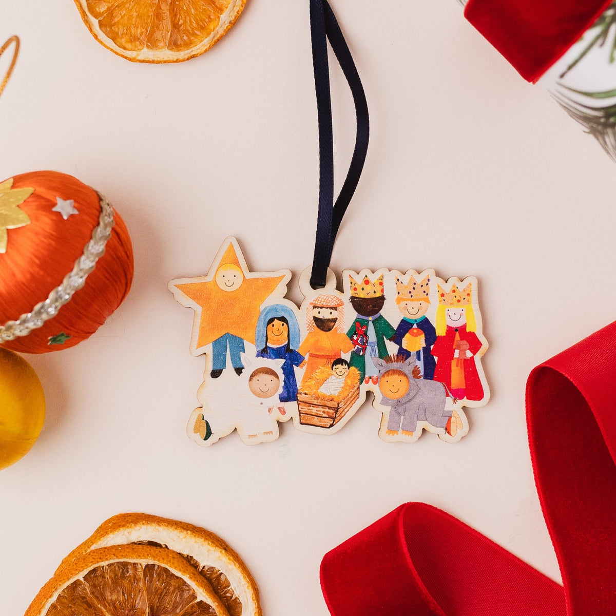Nativity Christian Christmas Decoration And Hope Designs Baubles