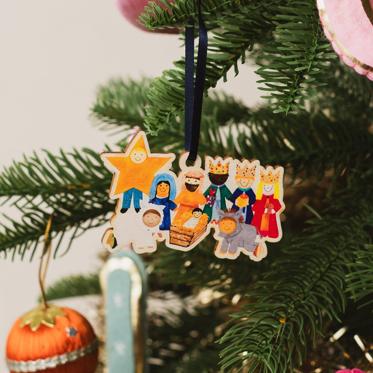 Nativity Christian Christmas Decoration And Hope Designs Baubles