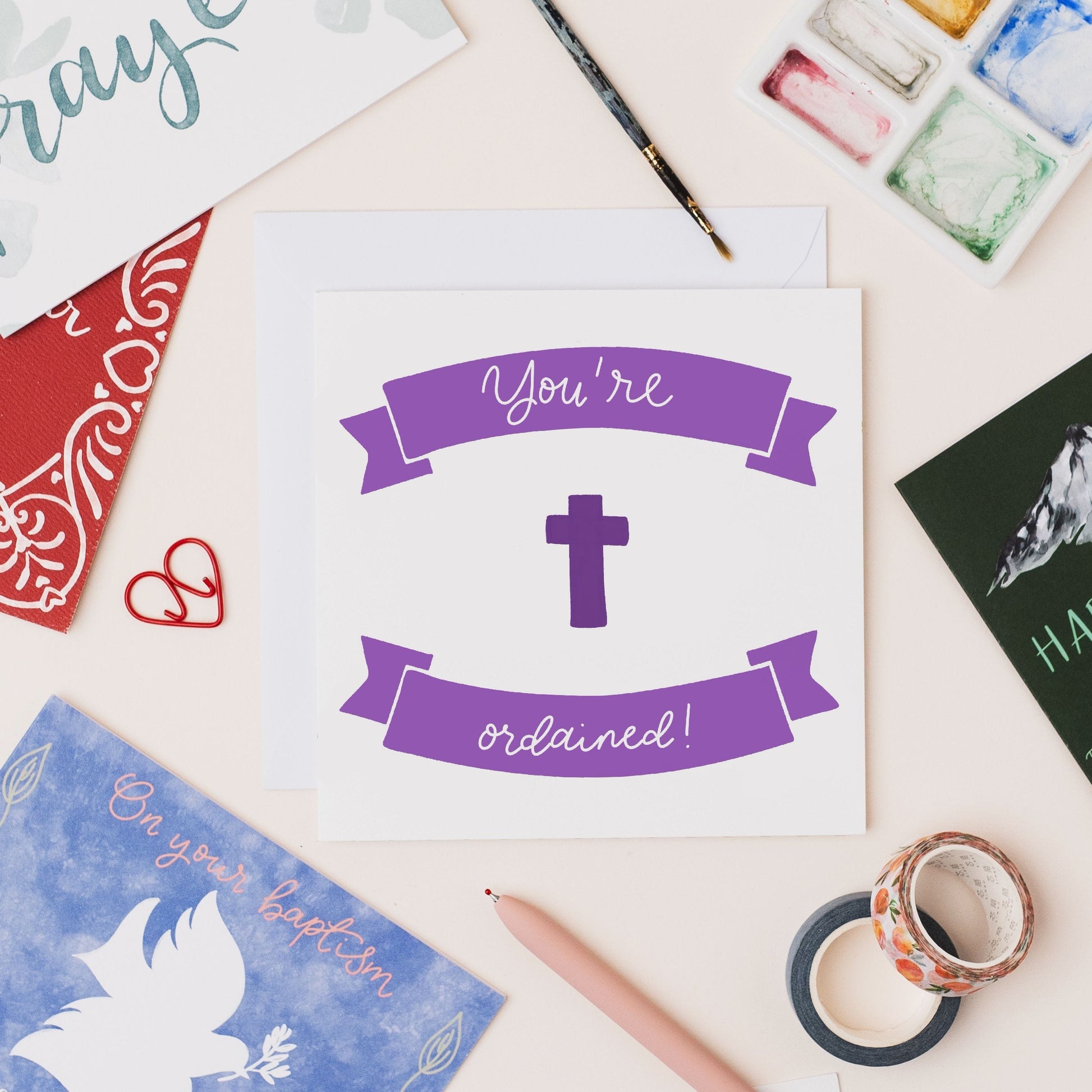 Ordination Card - You’re Ordained! And Hope Designs