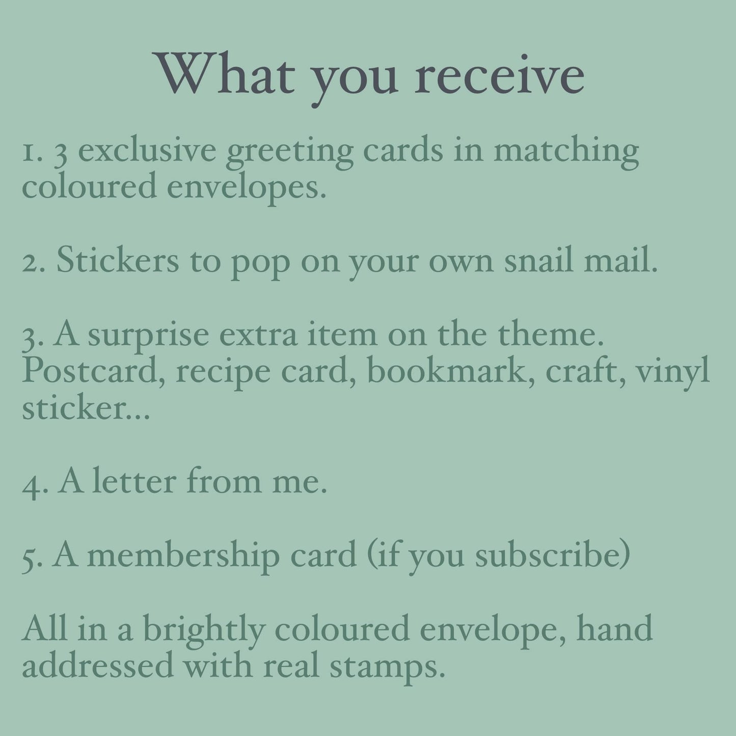 Paper & Joy - Snail Mail Club And Hope Designs