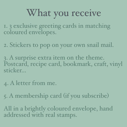 Paper & Joy - Snail Mail Club And Hope Designs