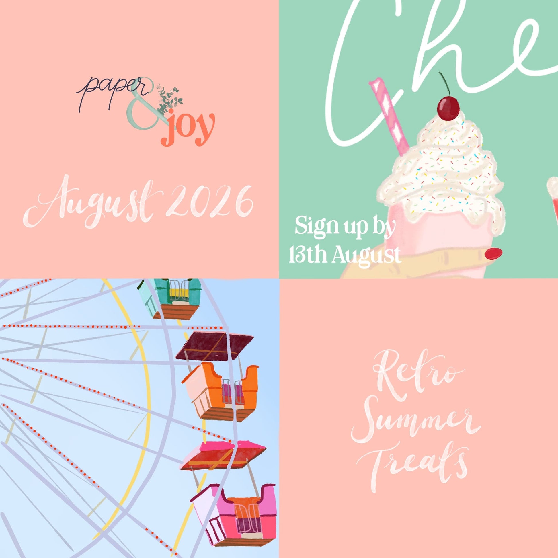 Paper & Joy - Snail Mail Club And Hope Designs
