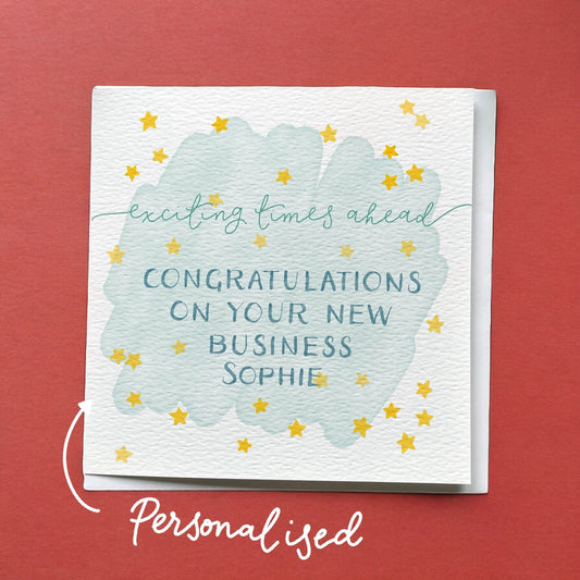 Personalised New Business Card And Hope Designs Cards