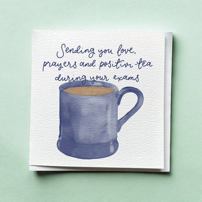 Praying for you exam card And Hope Designs