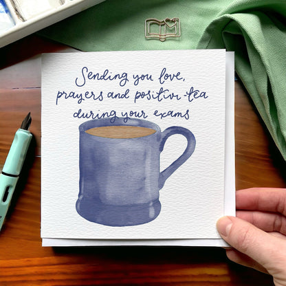 Praying for you exam card And Hope Designs