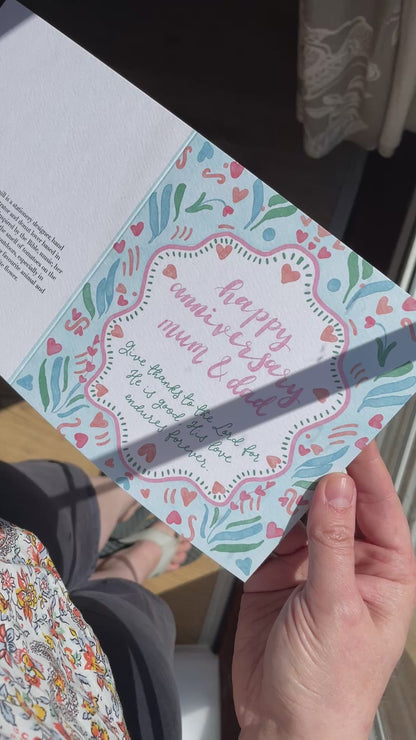 Christian Anniversary Card