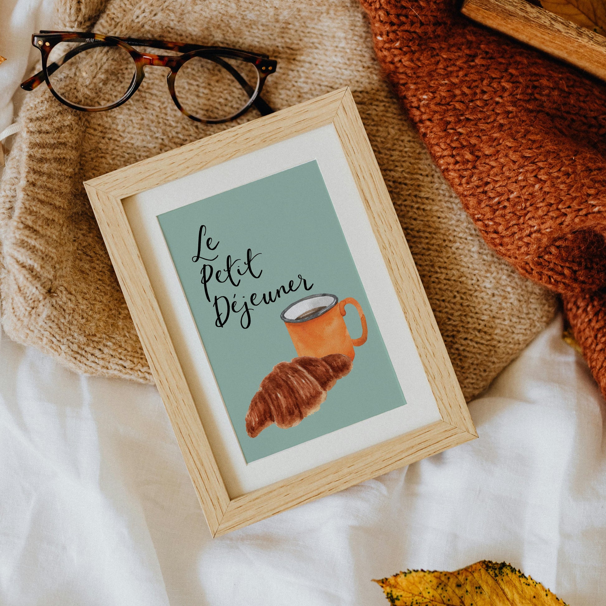 Print - Le Petit Déjeuner And Hope Designs Print