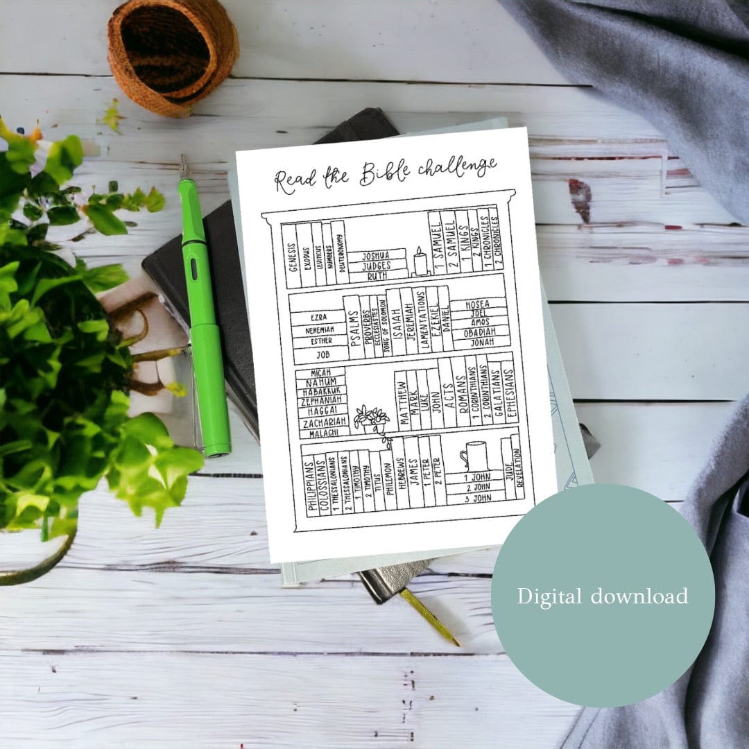 Printable Bible Reading log – And Hope Designs