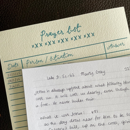 Printable Prayer list And Hope Designs Digital