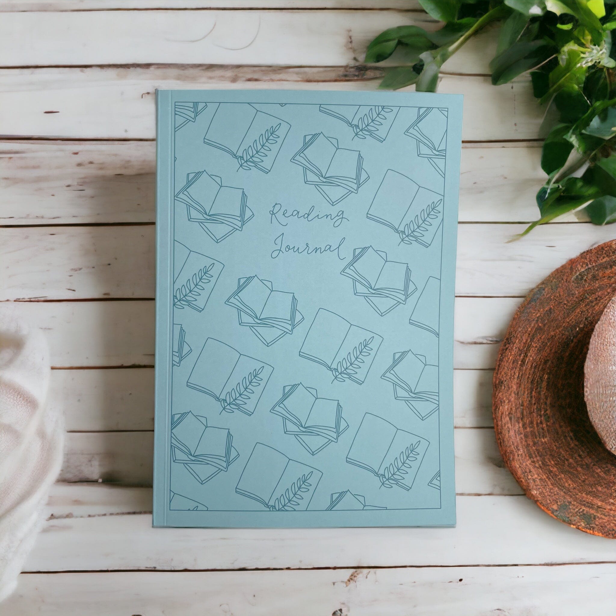 Reading journal, Sky blue cover – And Hope Designs