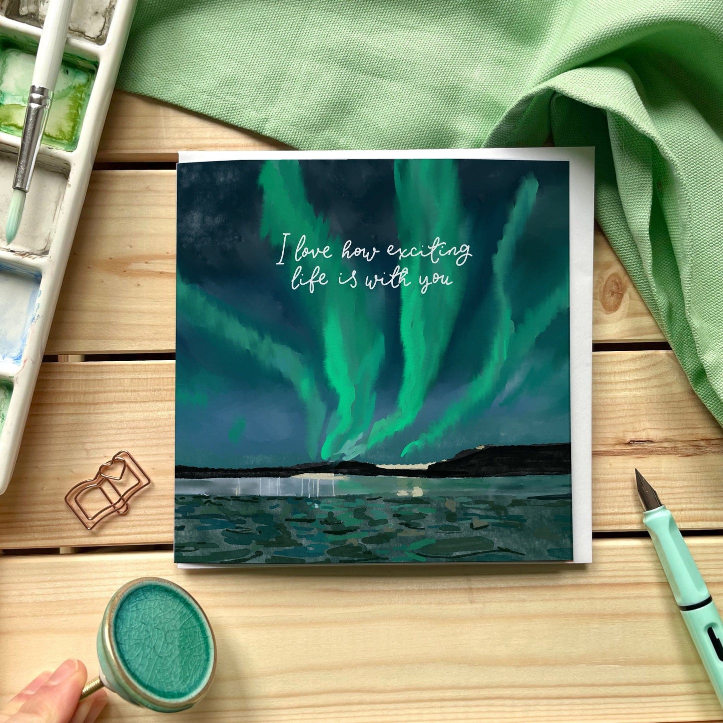 Romantic Northern Lights Card And Hope Designs Cards