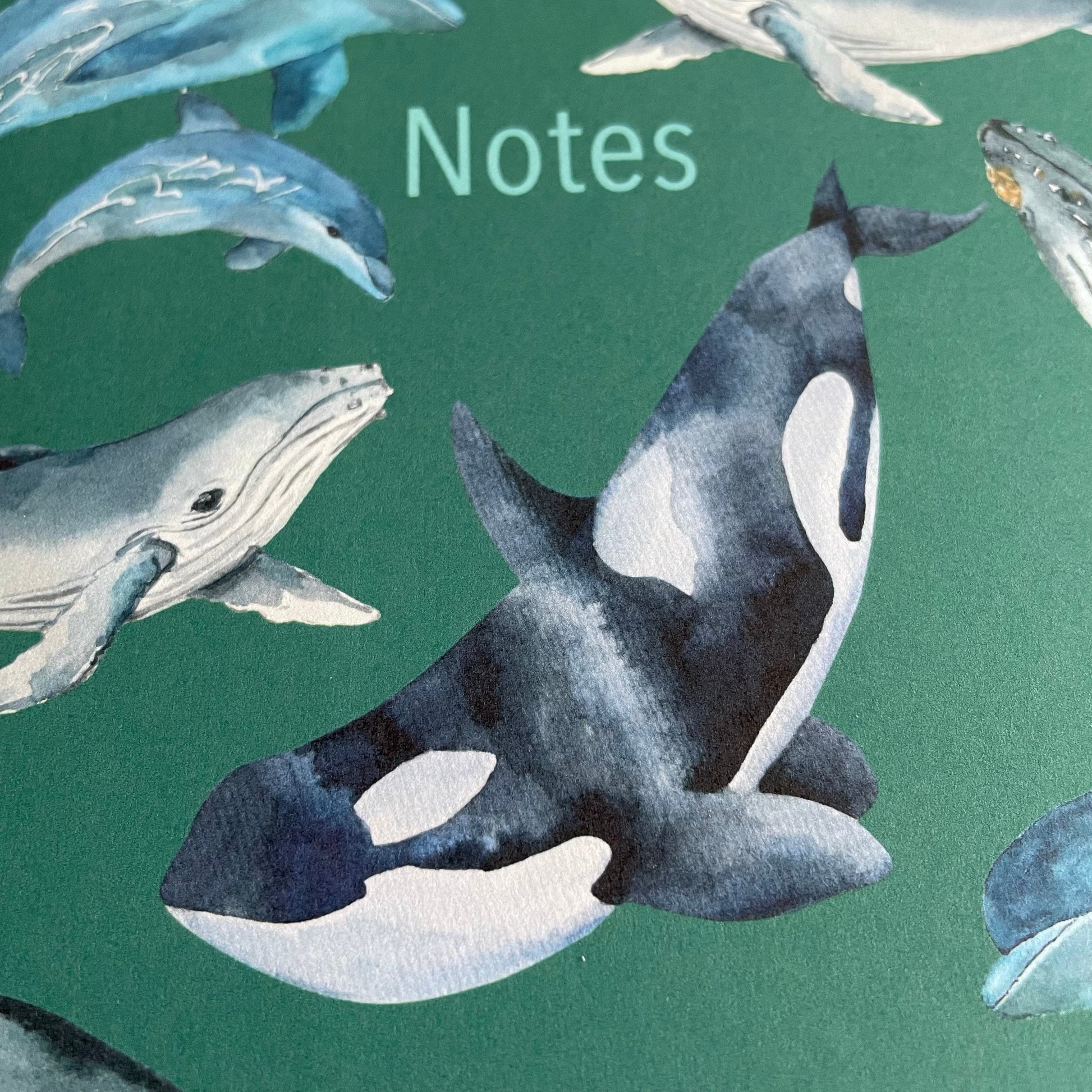 Sealife A5 lined notebook And Hope Designs Notebook