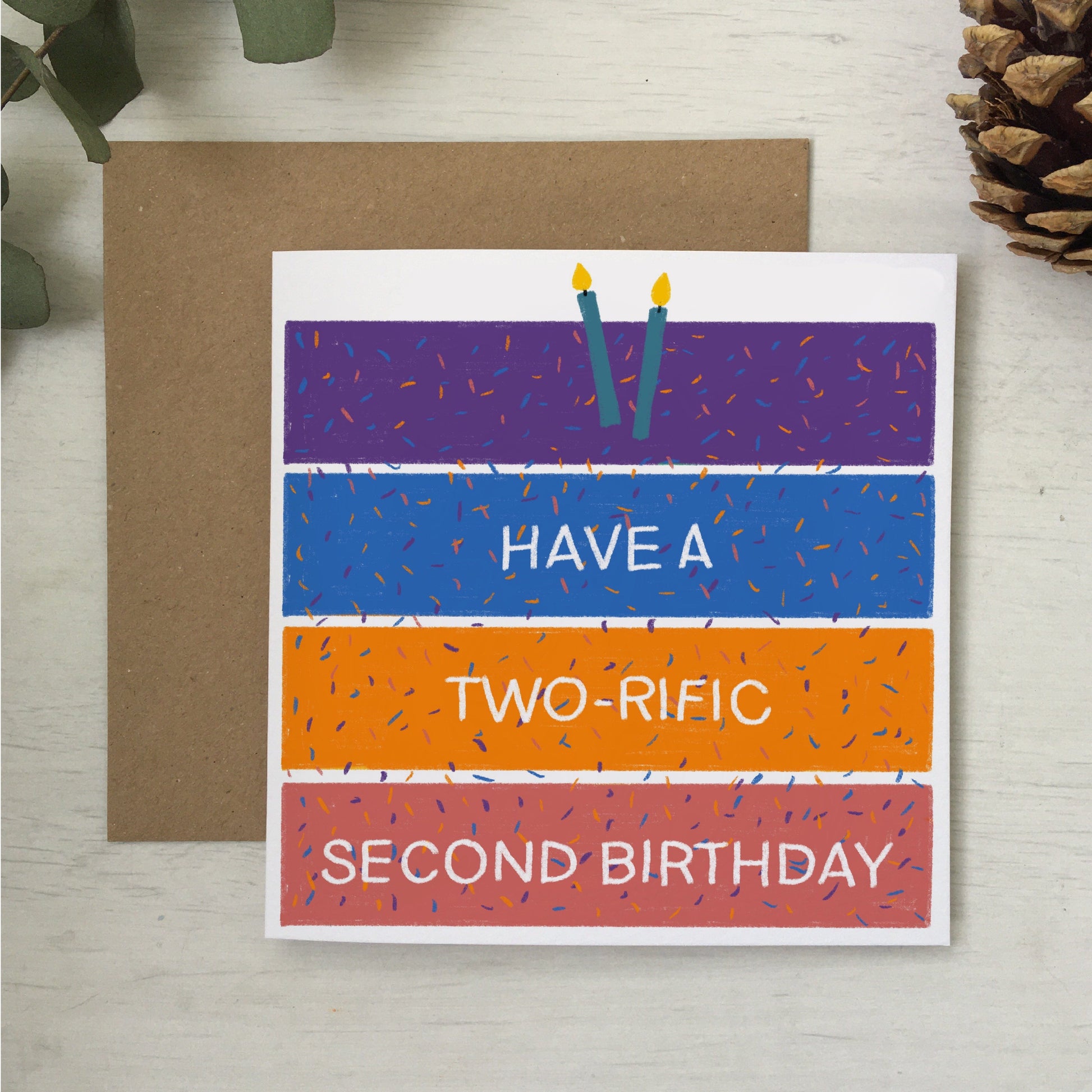 Second Birthday Card And Hope Designs Cards