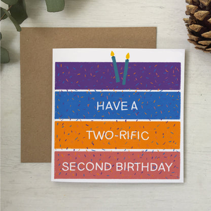 Second Birthday Card And Hope Designs Cards