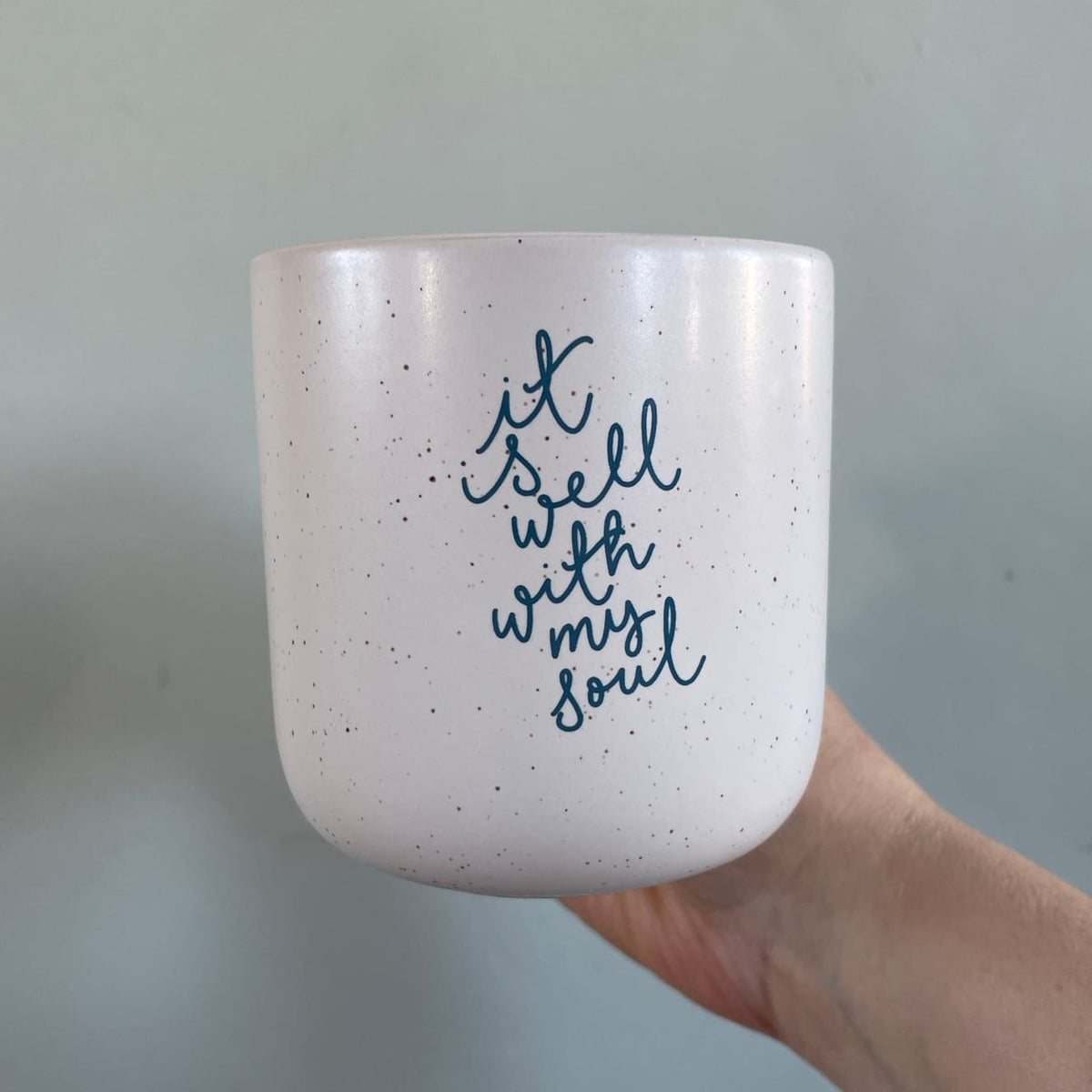 SECONDS Christian Mug - It Is Well With My Soul And Hope Designs Mug