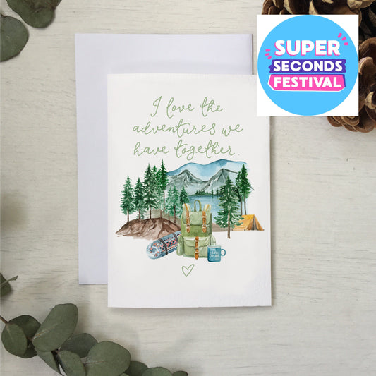 SECONDS - I love the adventures we have together And Hope Designs