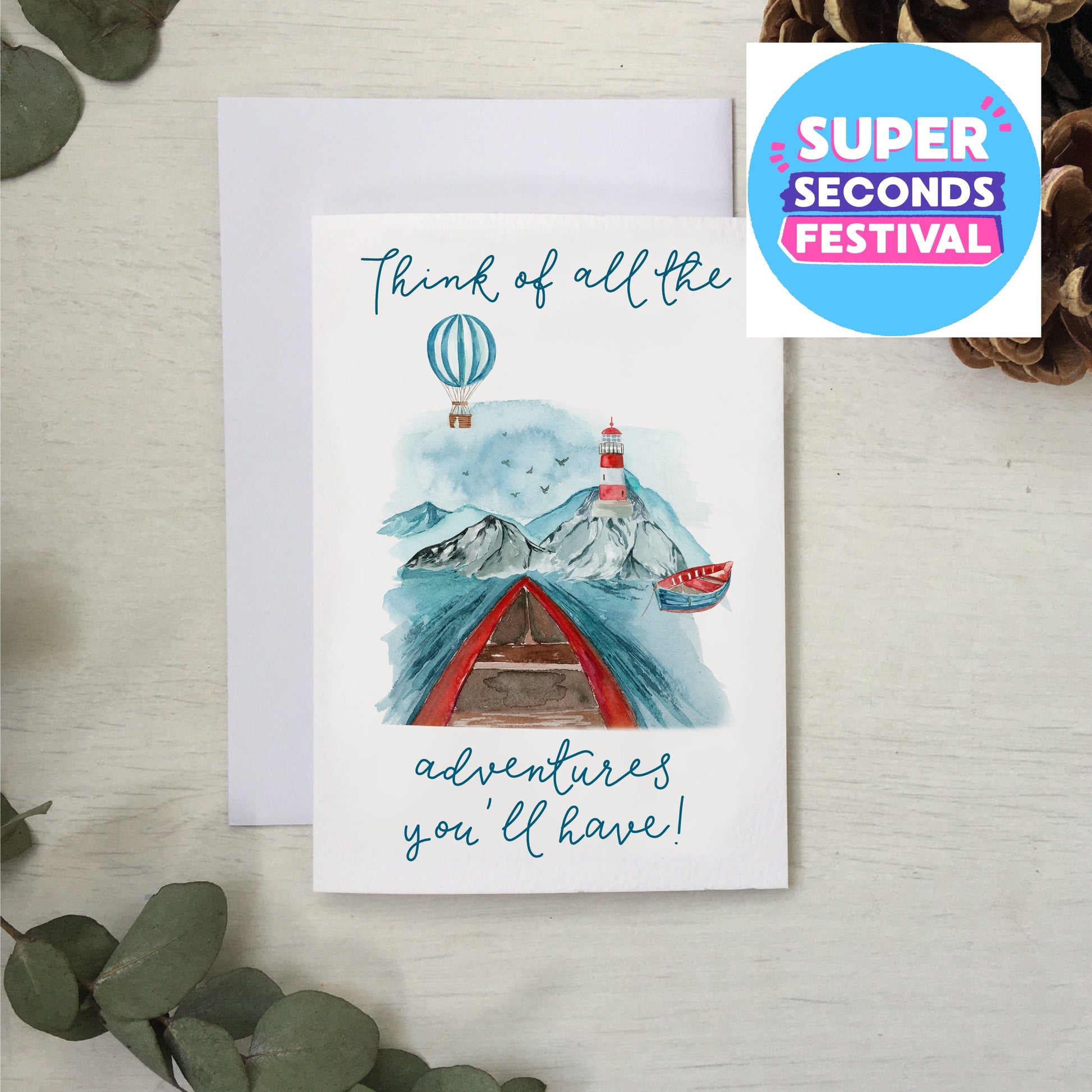 SECONDS - Think of all the adventures - landscape And Hope Designs