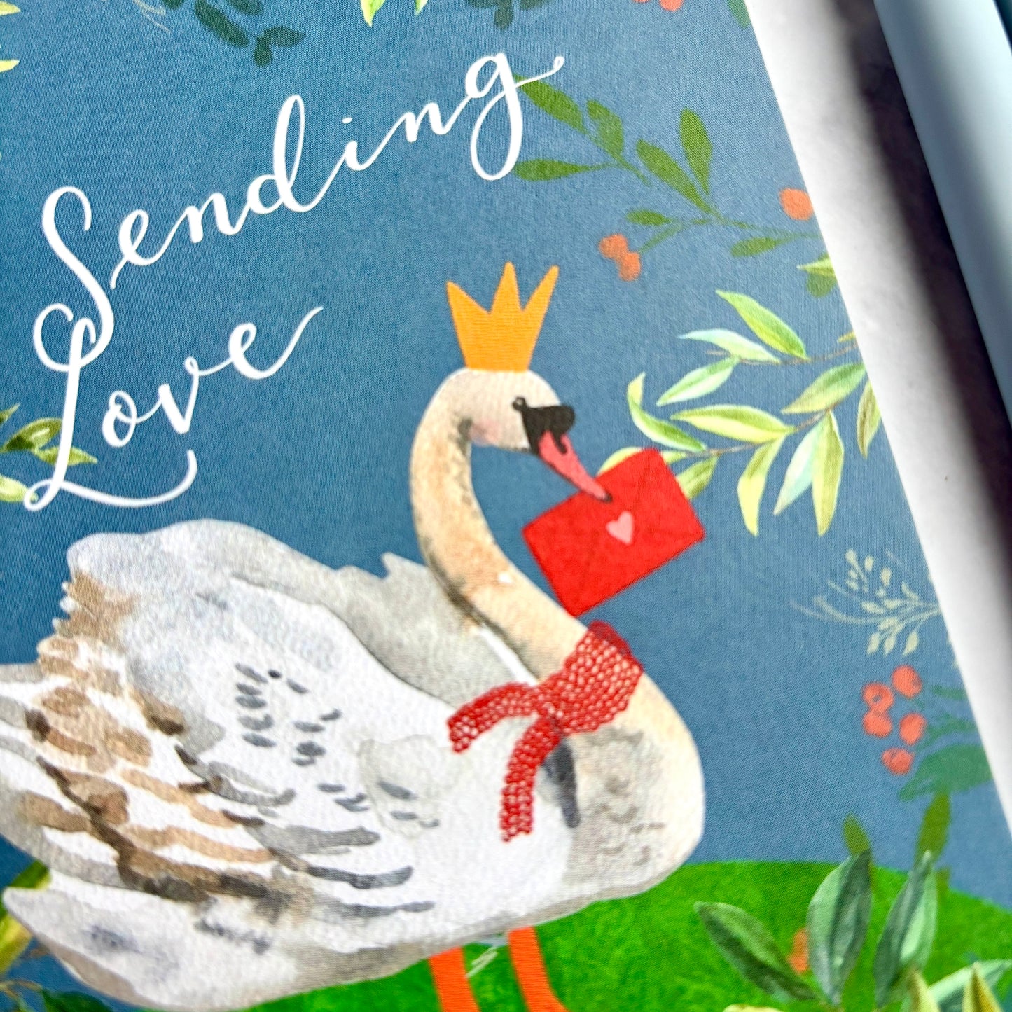 Sending Love Swan Card And Hope Designs Cards