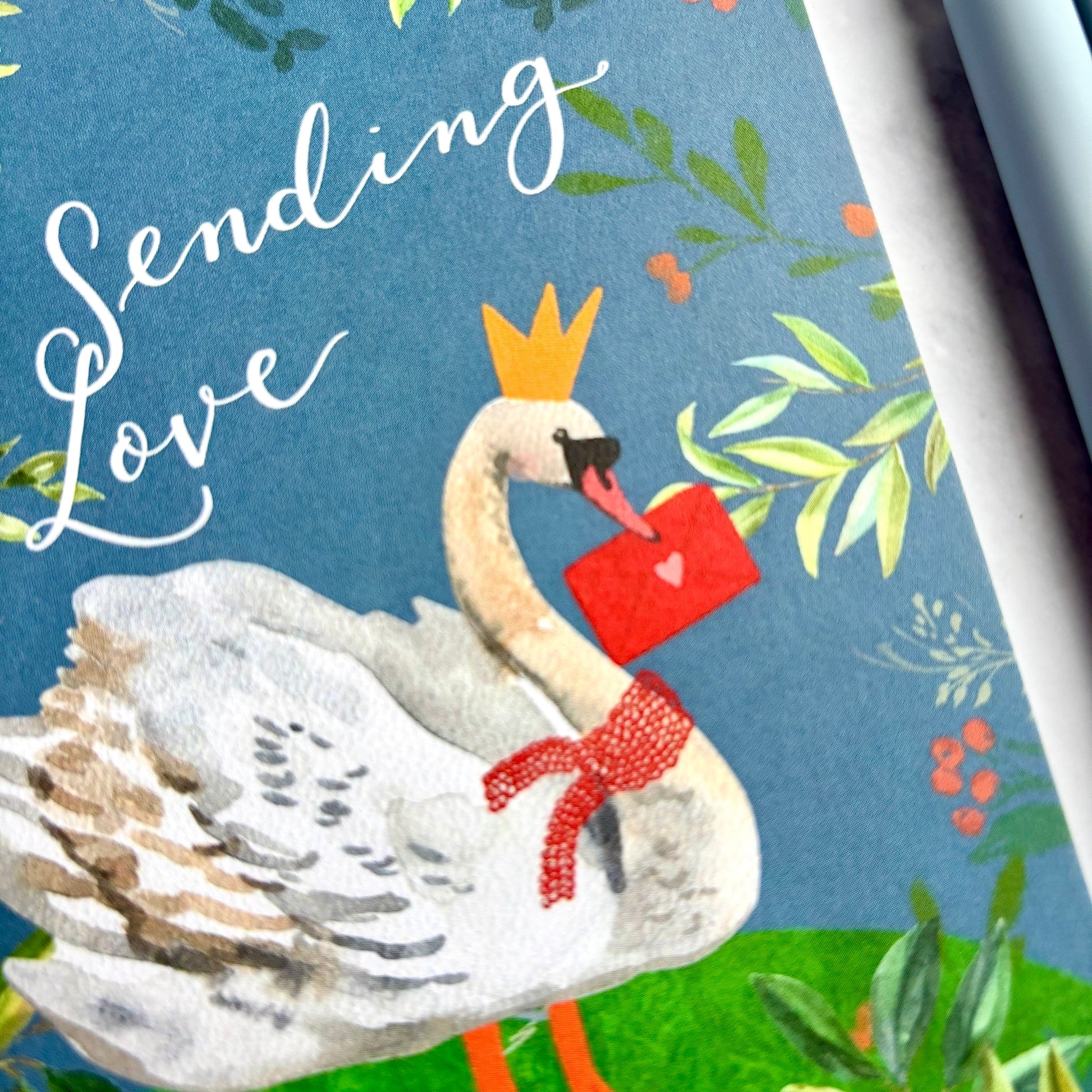 Sending Love Swan Card And Hope Designs Cards