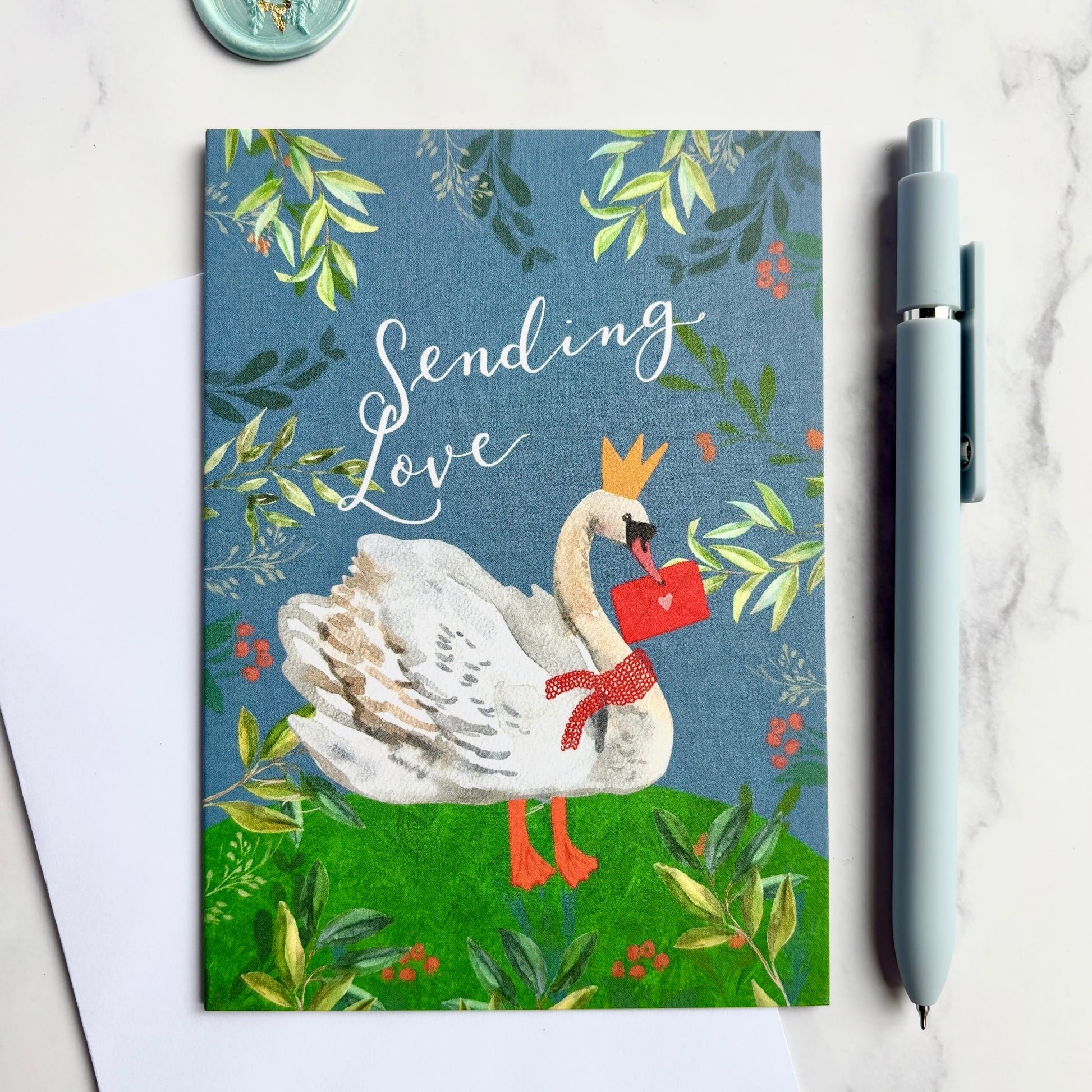 Sending Love Swan Card And Hope Designs Cards