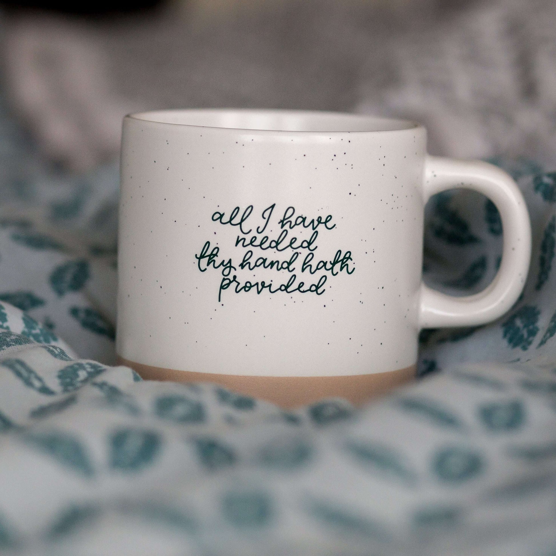 Set of 2 Christian mugs - hymn lyrics And Hope Designs Mug