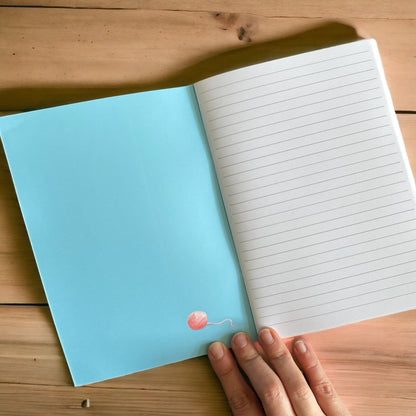 Set of 3 A5 animal lined notebooks And Hope Designs Notebook