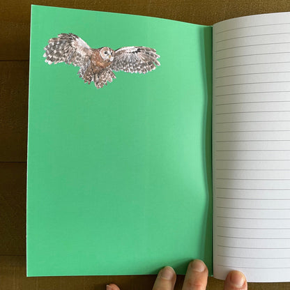 Set of 3 A5 animal lined notebooks And Hope Designs Notebook