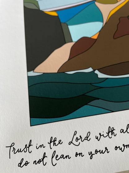 Set of 3 Christian Northern Irish A4 prints And Hope Designs Print