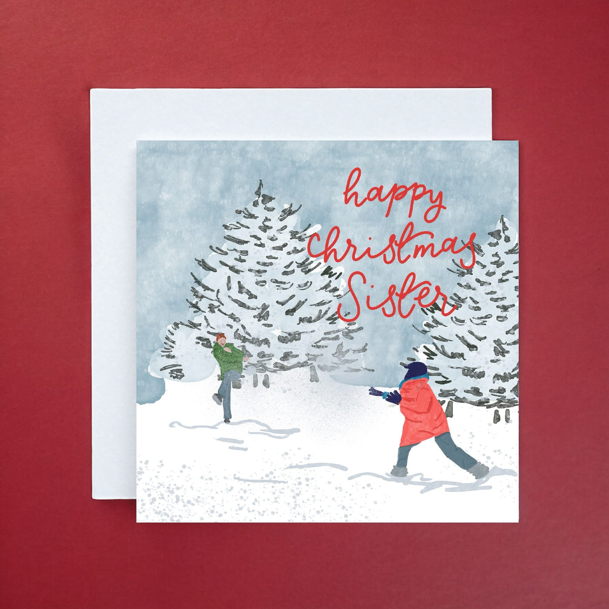 Sister Christmas Card - Scripture Option And Hope Designs Cards