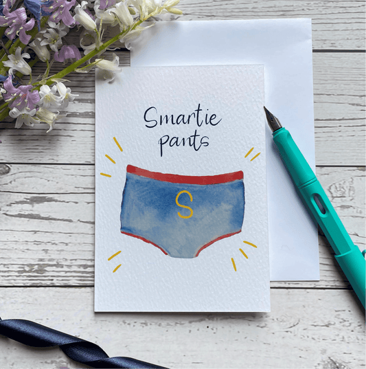 Smartie pants fun card And Hope Designs Cards