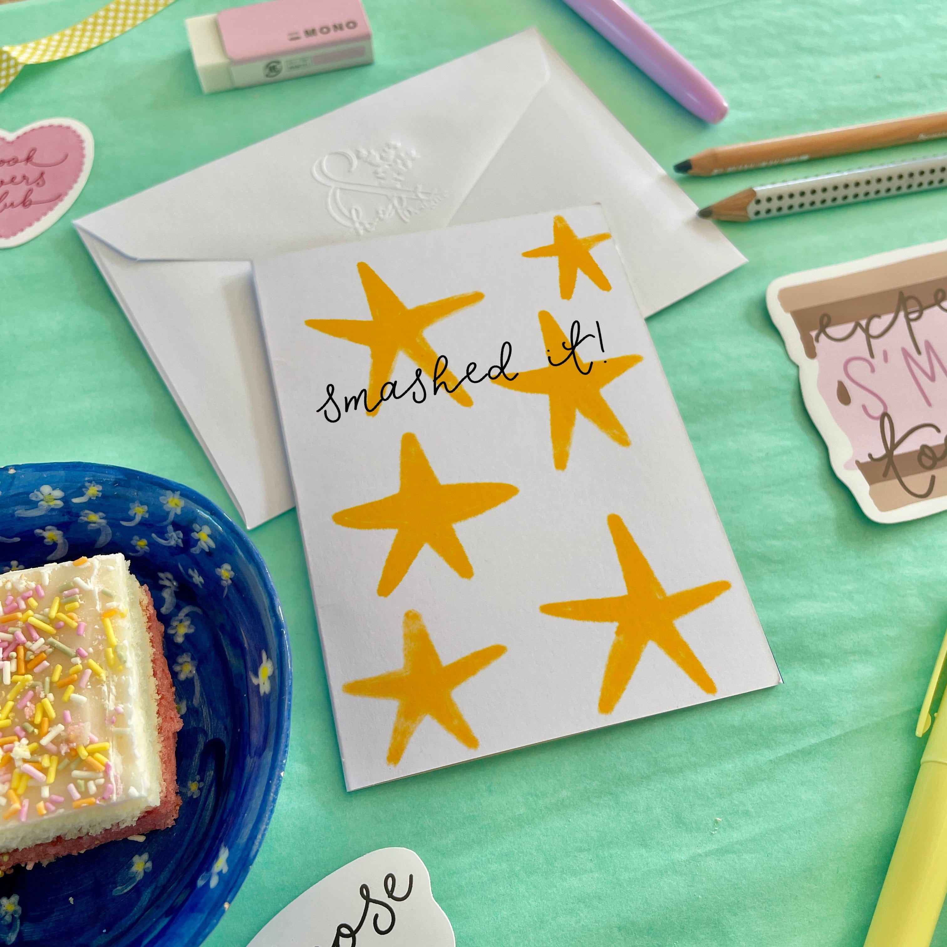 Smashed it! Congratulations card – And Hope Designs