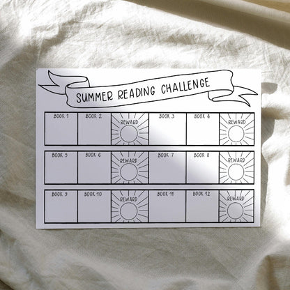 Summer Reading Challenge Printable And Hope Designs Digital
