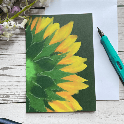 Sunflower greeting card And Hope Designs Cards